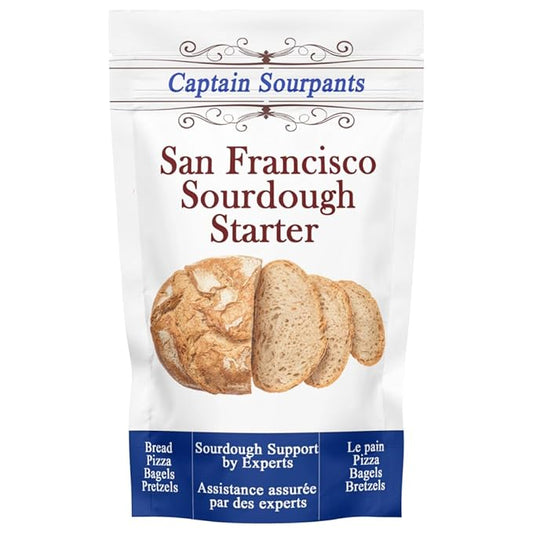 San Francisco Sourdough Starter Culture- 100+ Year Old Dehydrated Heirloom Style Sourdough Starter