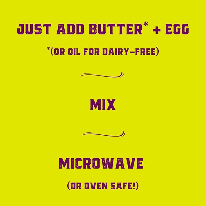 Sweet Logic Keto Dessert Mug Cake Mixes - Blueberry Muffin - Low Sugar - Gluten-Free - Low Carb