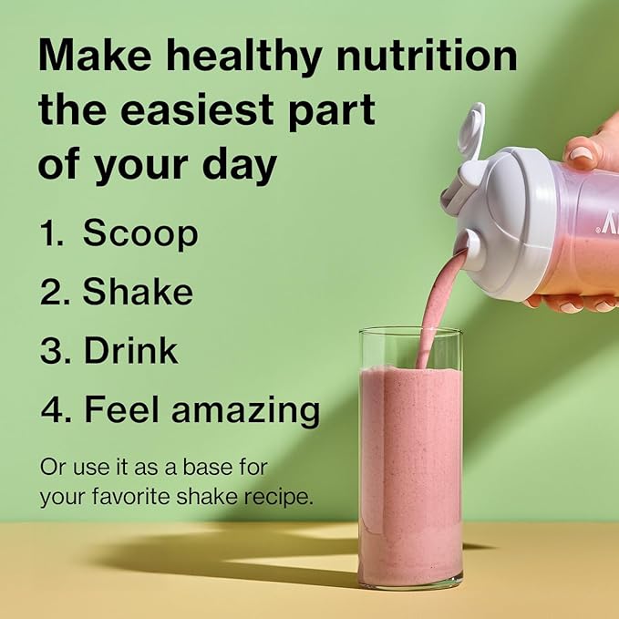 BODi Shakeology 0g Added Sugar Plant-Based Vegan Protein Powder ??Gluten-Free Superfood Shake with