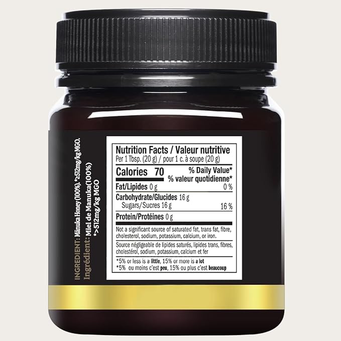 100% Pure New Zealand Honey - Certified UMF 15+ (MGO 512+) Raw Manuka Honey, 8.8 Ounce (250g) (Pack