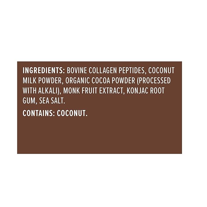 Primal Kitchen Chocolate Collagen Fuel® Drink Mix, Chocolate Coconut Collagen Peptides, No Dairy or