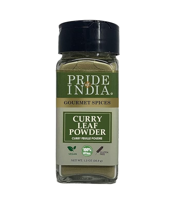 Pride of India – Curry Leaf Ground – Fresh Aroma/Distinct taste – No GMO/No Artificial Color