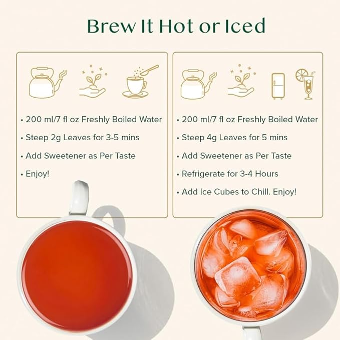 VAHDAM, Double Spice Masala Chai Tea (50+ Cups, 3.53oz) Strong, Robust & Spicy Blend - Black Tea
