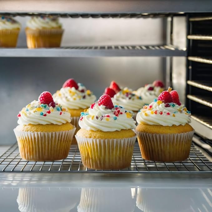 200pcs White Standard Cupcake Liners for Baking Cup, No Smell, Grease-proof Muffin Liners, Standard