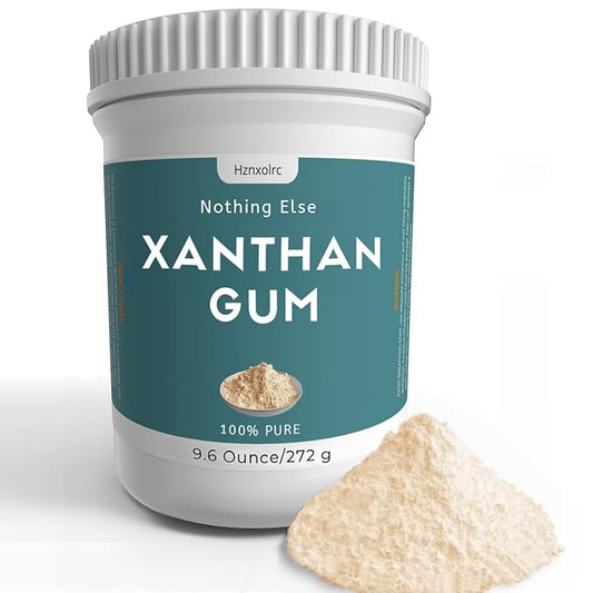 9.6 oz Food-Grade Xanthan Gum Powder, Pure Xanthan Gum for Baking Gluten Free, Xanthan Gum