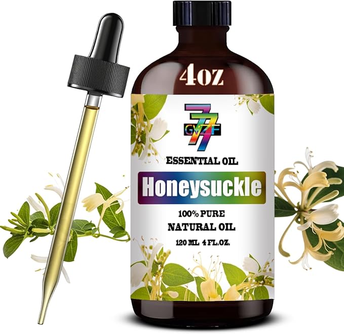 Honeysuckle Essential Oil (4 oz/120 ml) ??Honeysuckle Oils for Aromatherapy, diffusers