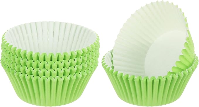 uxcell 300 Pcs Cupcake Liners, Muffins Paper Baking Cups Wrappers Standard Greaseproof for Baking