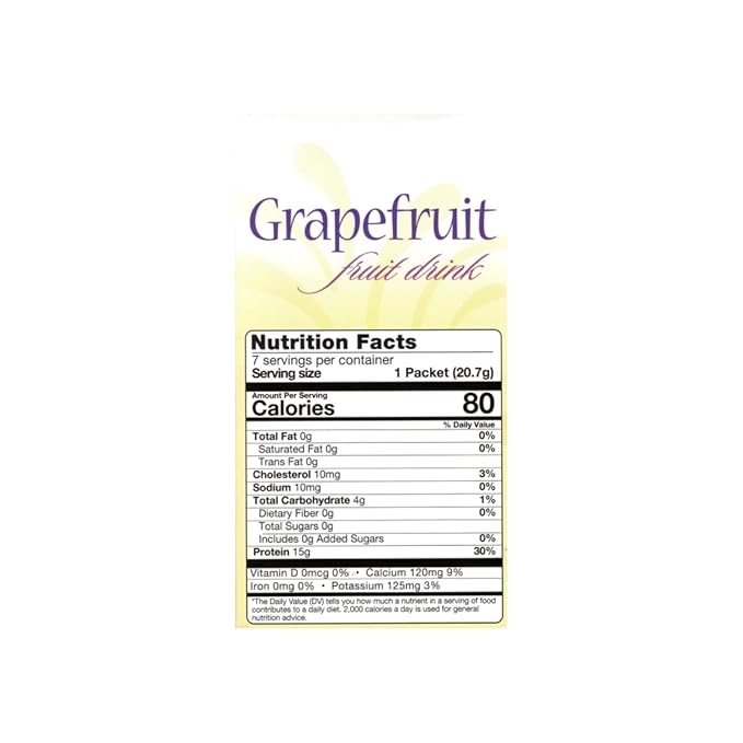 Nutmeg State Nutrition - High Protein Diet Fruit Drink - 15g Protein - Low Calorie - Low Carb - Low