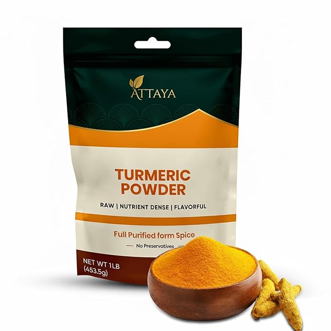 Ground Turmeric Powder, 1 LB - Non GMO - Turmeric Root Powder For Cooking - Tumeric Powder