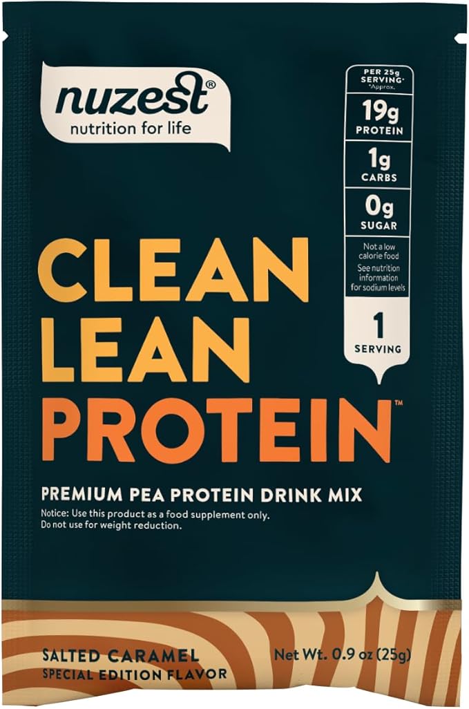 Nuzest - Pea Protein Powder - Clean Lean Protein, Premium Vegan Plant Based Protein Powder, Dairy
