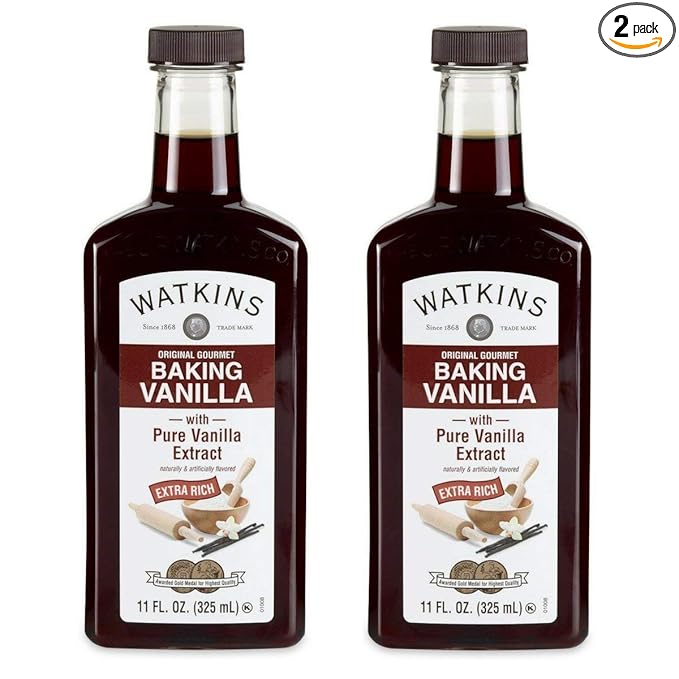 Watkins Original Extract, Baking Vanilla, 11 Ounce (Pack of 2)
