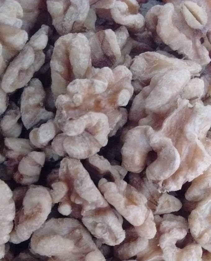 Pecan Shop Sprouted Organic Raw California Walnuts, High Halves Count, Lightly Sea Salted, 20 Pound