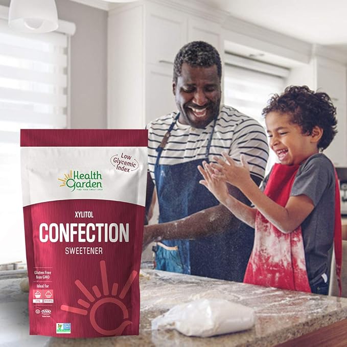 Health Garden Birch Xylitol Confection Sweetener - Non GMO - Kosher - Made in the U.S.A. - Keto