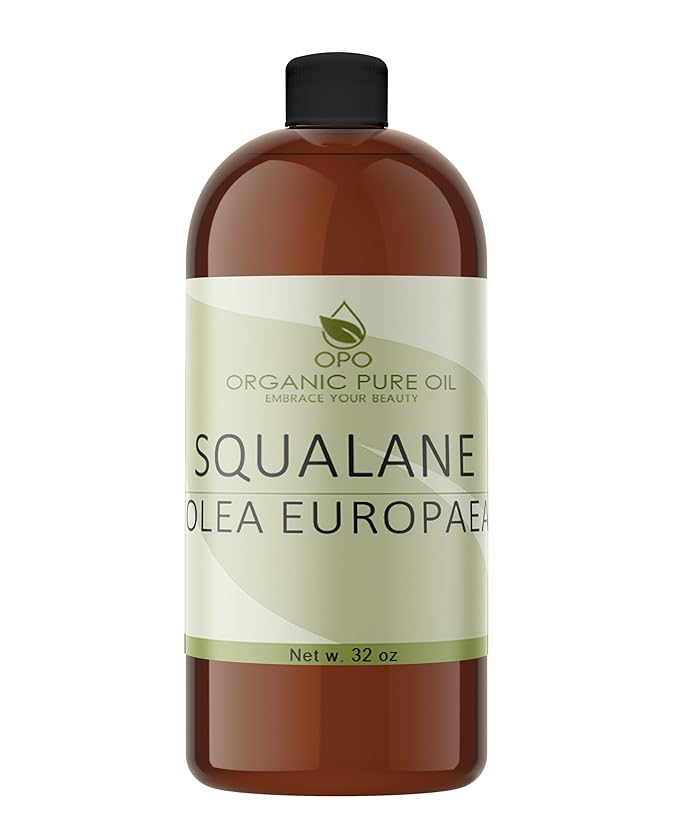 Squalane Oil - Pure, Natural, Plant-Derived, Non-GMO, Refined 32 oz, Squalene Alternative- Ultra