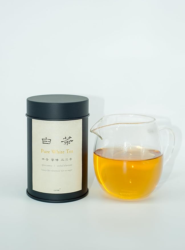 Premium White Tea Blend – Fujian Zhenghe & Yunnan Ancient Tree, Natural Honey-Like Sweetness