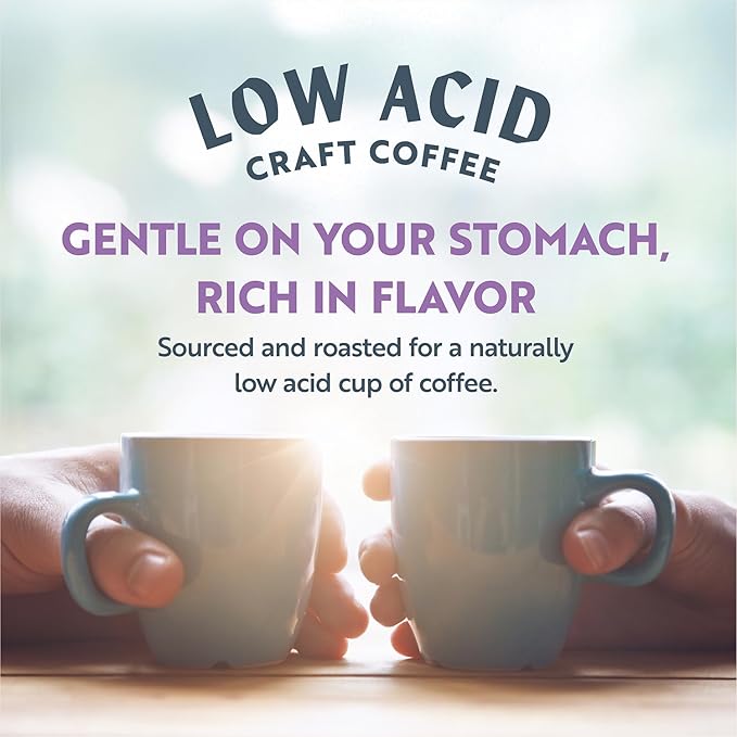 Clean Coffee Co. - Low Acid Medium Roast, Tested for Molds and Toxins, Costa Rica Blend, Notes of