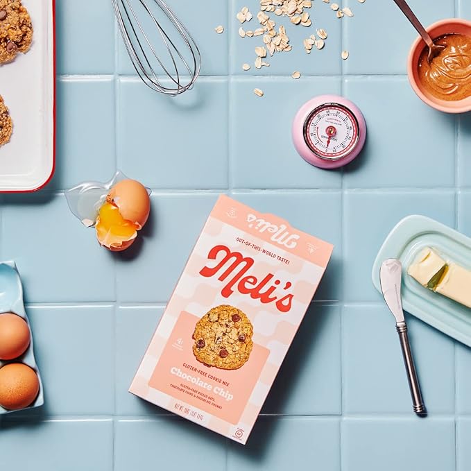 Meli?셲 Gluten Free Cookie Mix, Cookies Variety Pack - Original Monster, Chocolate Chip & Rainbow