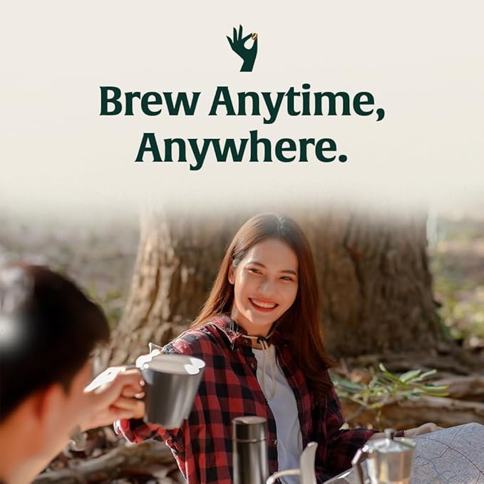 Artizan Coffee Roasters Organic Hemp Coffee Fusion – Single-Serve Bags | Full City Plus Roast | 20