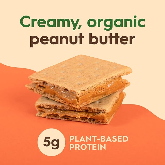 Once Again Peanut Butter Crackers Graham Sandwiches - Gluten Free Graham Crackers with Organic