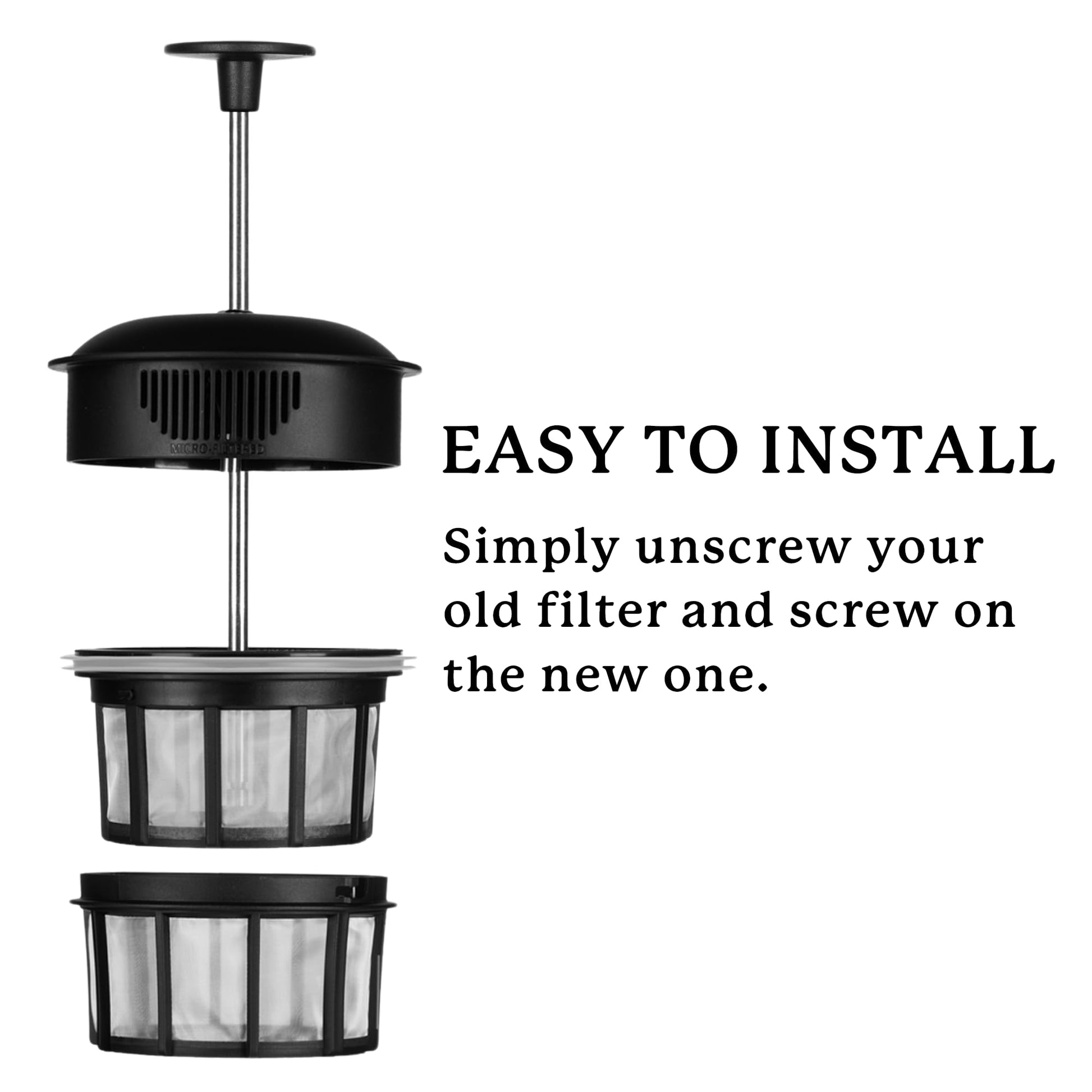 ESPRO 18 Ounces Replacement Coffee Micro-Filter for ESPRO P3/P5/P7 French Press