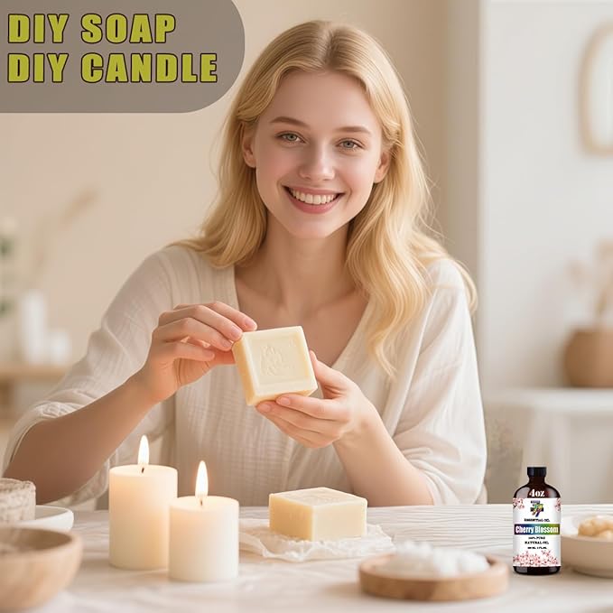 Cherry Blossom Essential Oil (4 oz/120 ml) ??Cherry Blossom Oils for Aromatherapy, diffusers