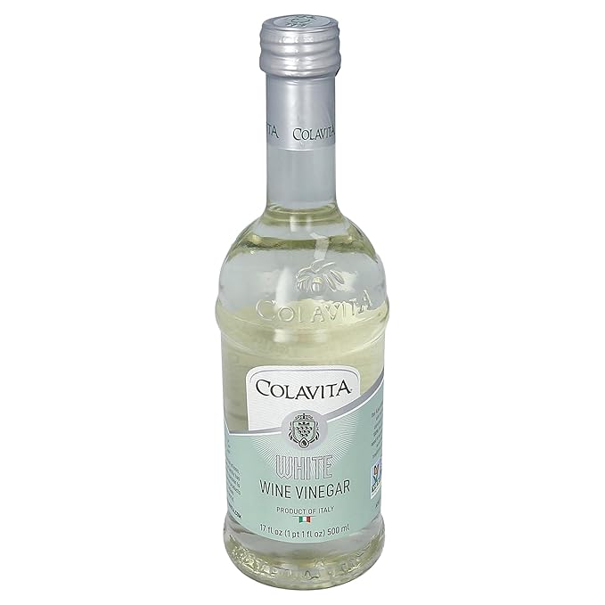 Colavita Wine Vinegar - Aged White Wine Vinegar, 17 Fl Oz