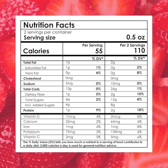 YoGut Freeze Dried Yogurt Snack, Strawberry, 6 Pack, Healthy Snacks for Kids, Toddlers & Adults