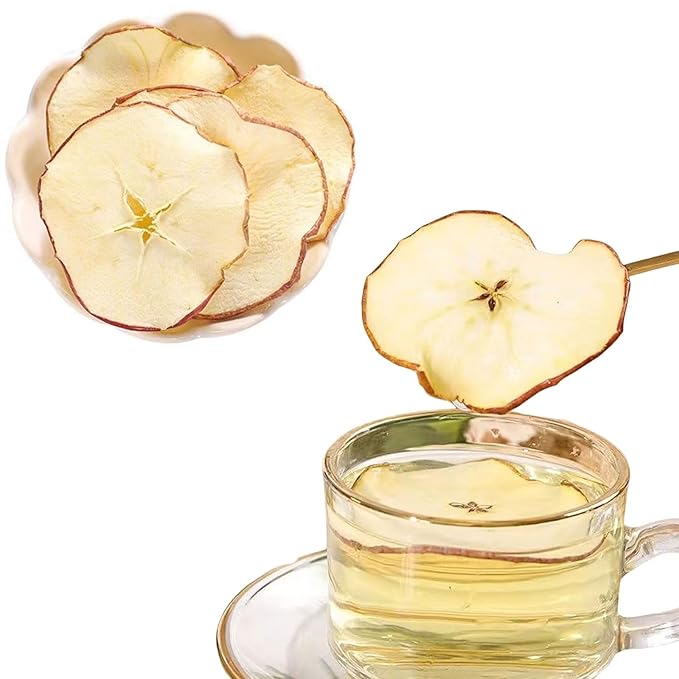 dried apple chips 5.29oz/150g，apple chips bulk，No Sugar Added Dried Sweet Apple ，Delicious Dried