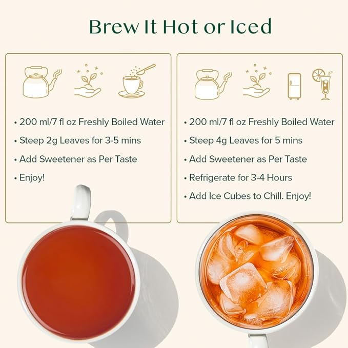 VAHDAM, Cardamom Chai Tea Loose Leaf (50 Cups,3.53 oz)  India's Traditional Cardamom Tea | Spiced