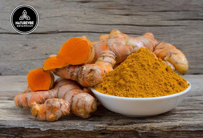 Premium Quality Turmeric Root Powder with Curcumin 5lbs by Naturevibe Botanicals | Raw Turmeric