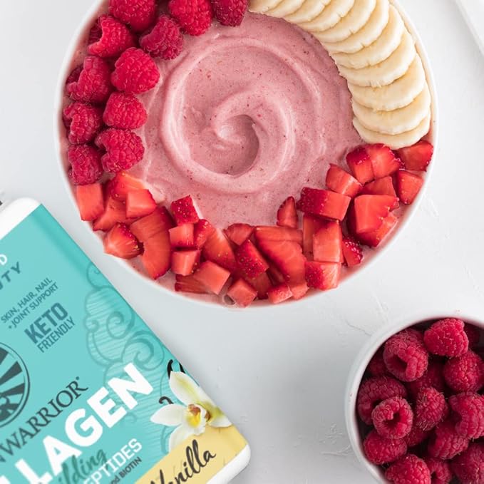 Vegan Collagen Protein Powder Plant-based | Hyaluronic Acid Minerals Biotin Soy Free Dairy Free