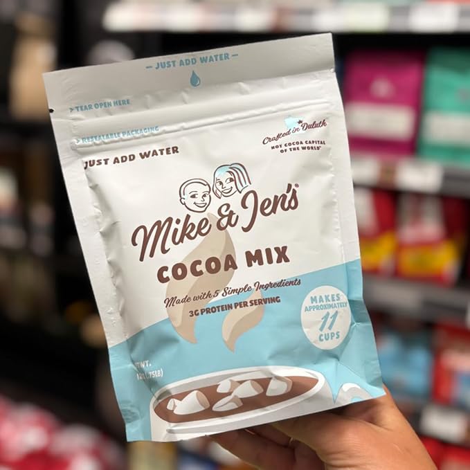 Mike & Jen?™s Hot Cocoa Mix. 5 Simple Ingredients. 12 Ounce Package (11 Servings)