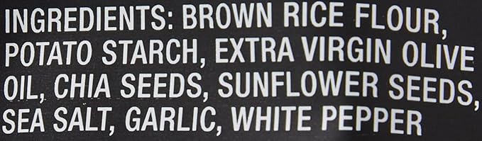 Every Body Eat Snack Thins, Allergen Friendly, Vegan, Gluten Free and Dairy Free (6 Count, Sea Salt