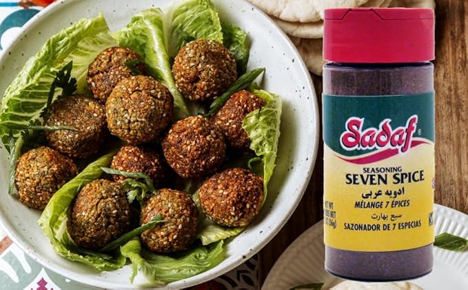 Sadaf Seven Spice - Seasoning 7 Spices for Cooking & Food Seasoning - Lebanese Blend of Spices