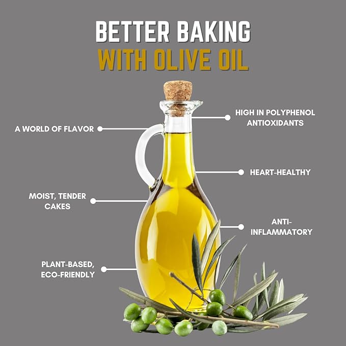 Flour & Olive ??Award Winning Gourmet Chocolate Olive Oil Cake Baking Mix