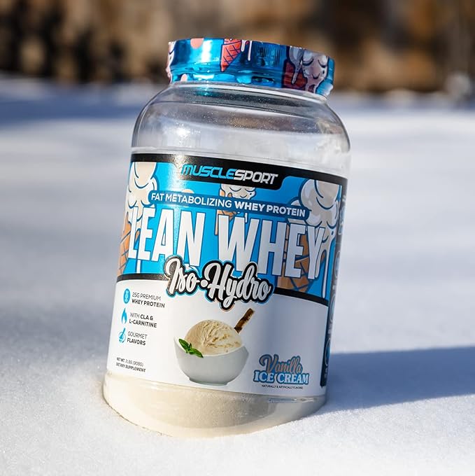 Musclesport Lean Whey Revolution??Protein Powder - Whey Protein Isolate - Low Calorie, Low Carb