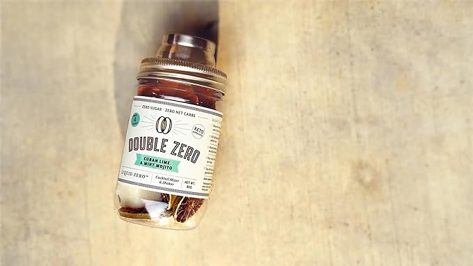 *NEWER VERSION WILL SHIP* Liquid Zero Double Zero Mojito Mix (New Version Makes 8 Drinks instead of