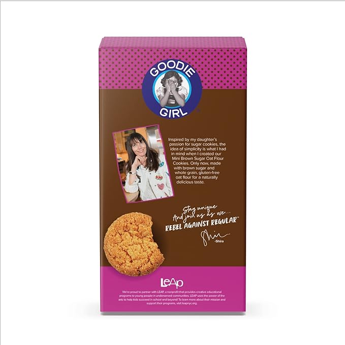 Goodie Girl, Mini Brown Sugar Cookie Cookies | Gluten Free, Peanut Free (3 Pack)