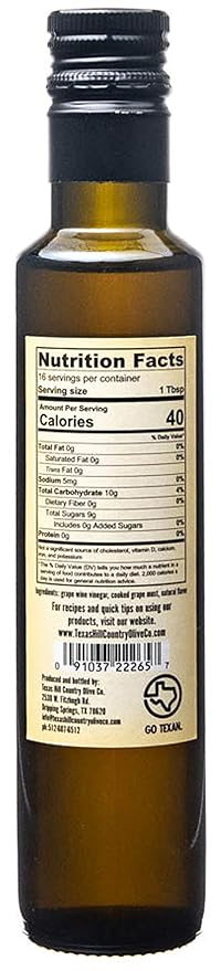 Pineapple Balsamic Vinegar - Gourmet Barrel Aged Infused Balsamic Vinegar - Great for Dressing