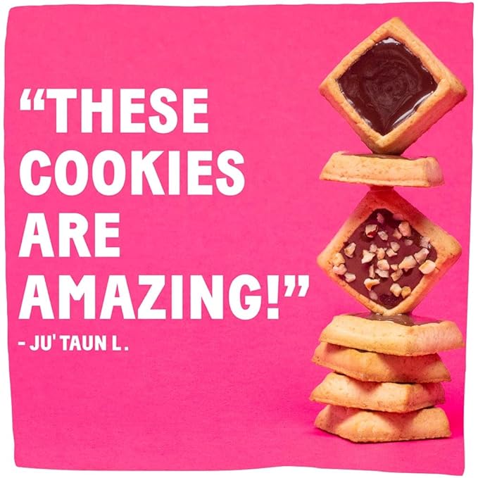 Michel et Augustin Cookies, Individually Wrapped Snacks, 3 Bag Variety Pack, Gourmet Chocolate