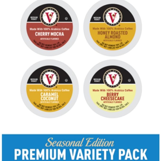 Victor Allen's Coffee Springtime Coffee Variety Pack, Medium Roast, 36 Count, Single Serve Coffee
