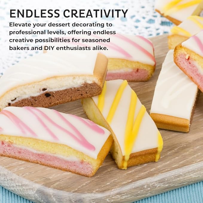 Pistachio-Flavored Cake Drizzle by Chefmaster, Edible Cake Drip Frosting for Decorating, Drip for