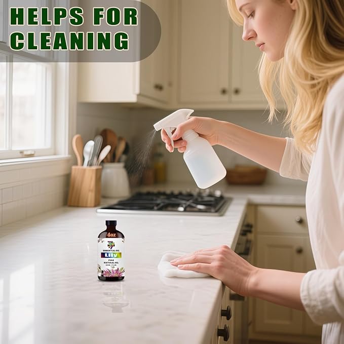 Lily Essential Oil (4 oz/120 ml) ??Lily Oils for Aromatherapy, diffusers, humidifiers, Home