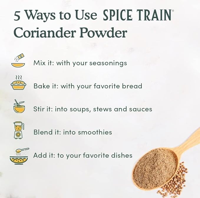 Coriander Powder (14oz) 100% Natural Ground Coriander | Premium Quality and High Value | Non-GMO
