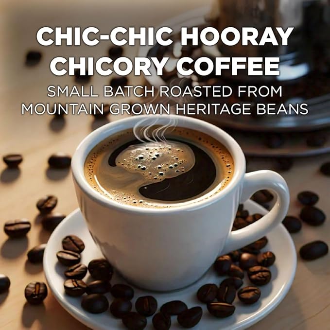 Maud's Chicory Flavored Coffee Pods, 36 ct, Dark Roast Flavored Coffee in Recyclable Single Serve