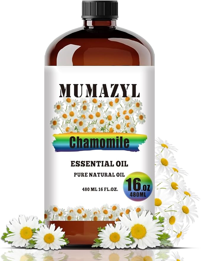 Chamomile Essential Oil, Chamomile Oil 16 Fl Oz 480ML for Diffuser Humidifier Yoga Cleaning DIY