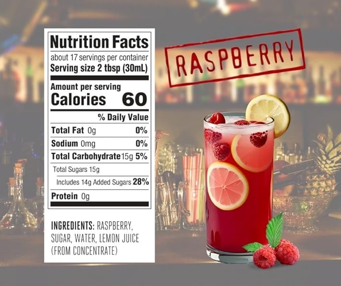Mayer Hungarian Premium Raspberry Artisanal Syrup ??Award-Winning, All-Natural, Over 50% Real