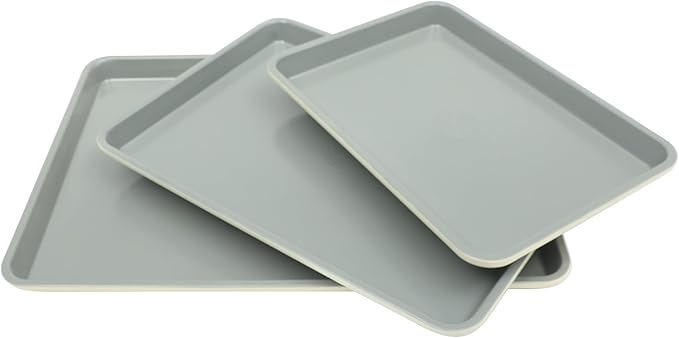 Sur La Table Kitchen Essentials Bake Sale 3-Piece Cookie Sheet Set – Nonstick Carbon Steel Baking