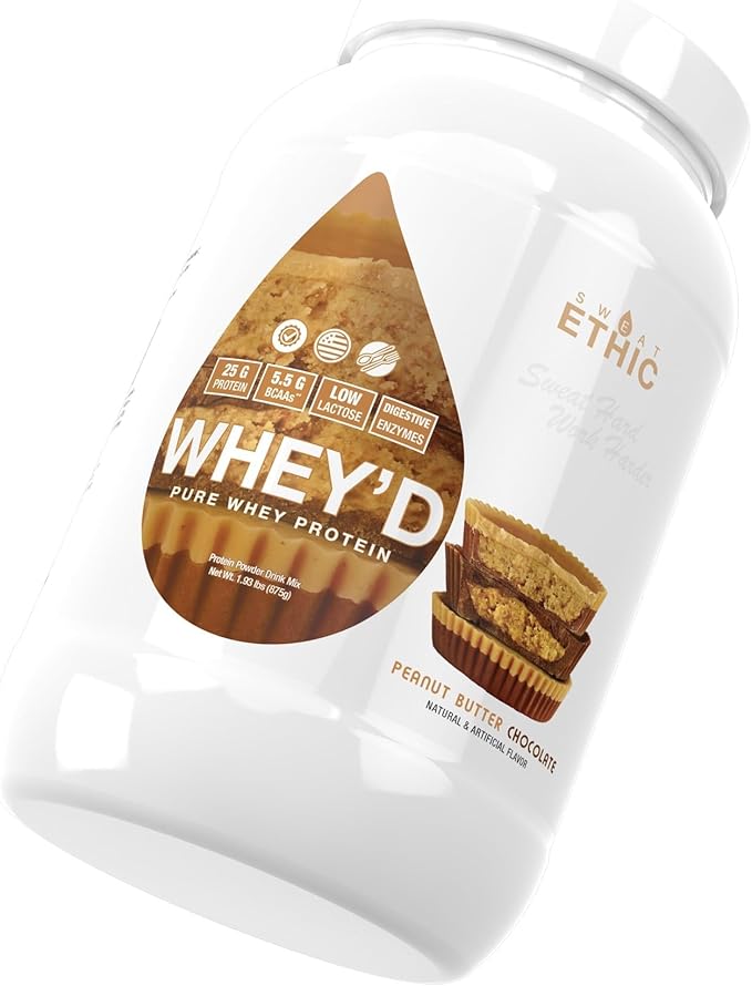 Whey'd Protein Powder, 25G Whey Protein Blend with Concentrate, Isolate & Hydrolysate, Low Lactose