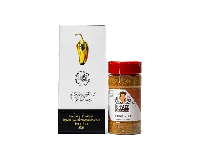 O-Face BBQ 3-Pack, 1 Bayou Boom Boom, 1 Pork Rub Seasoning, 1 Spicy Garlic Parmesan - Bold Southern